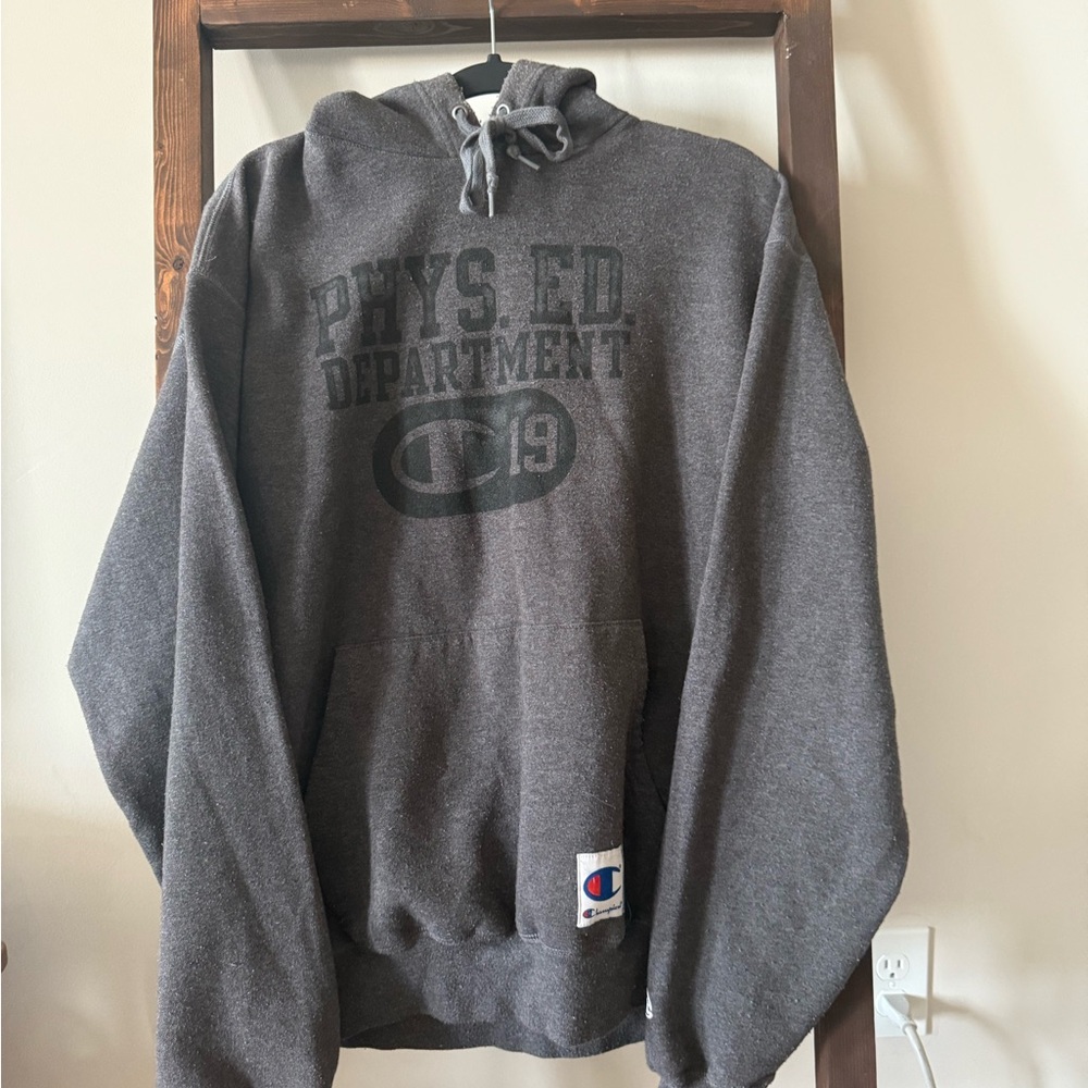 Champion Gray Hoodie